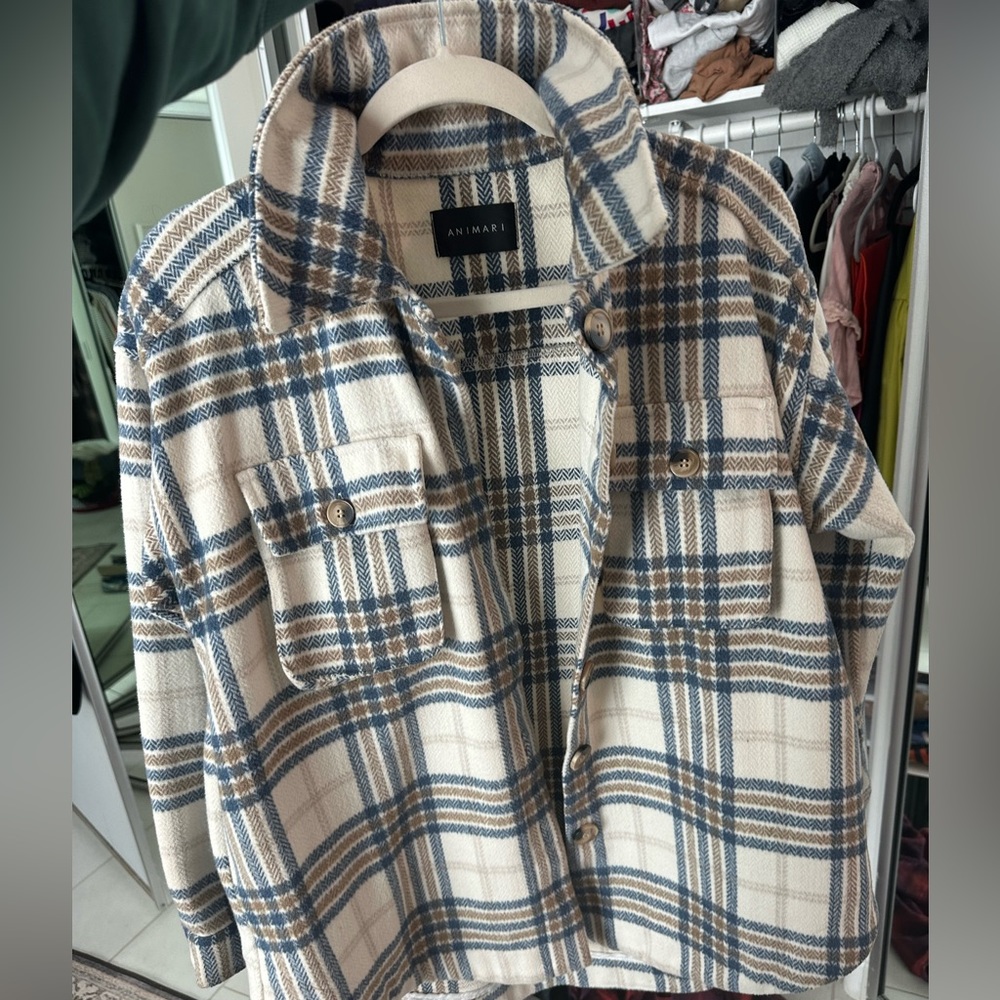 Animari- Plaid Jacket